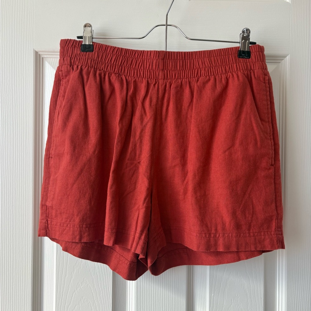 NWOT Old Navy High-Waist Linen Shorts - M